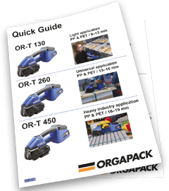 Quick Guide Orgapack ORT-T